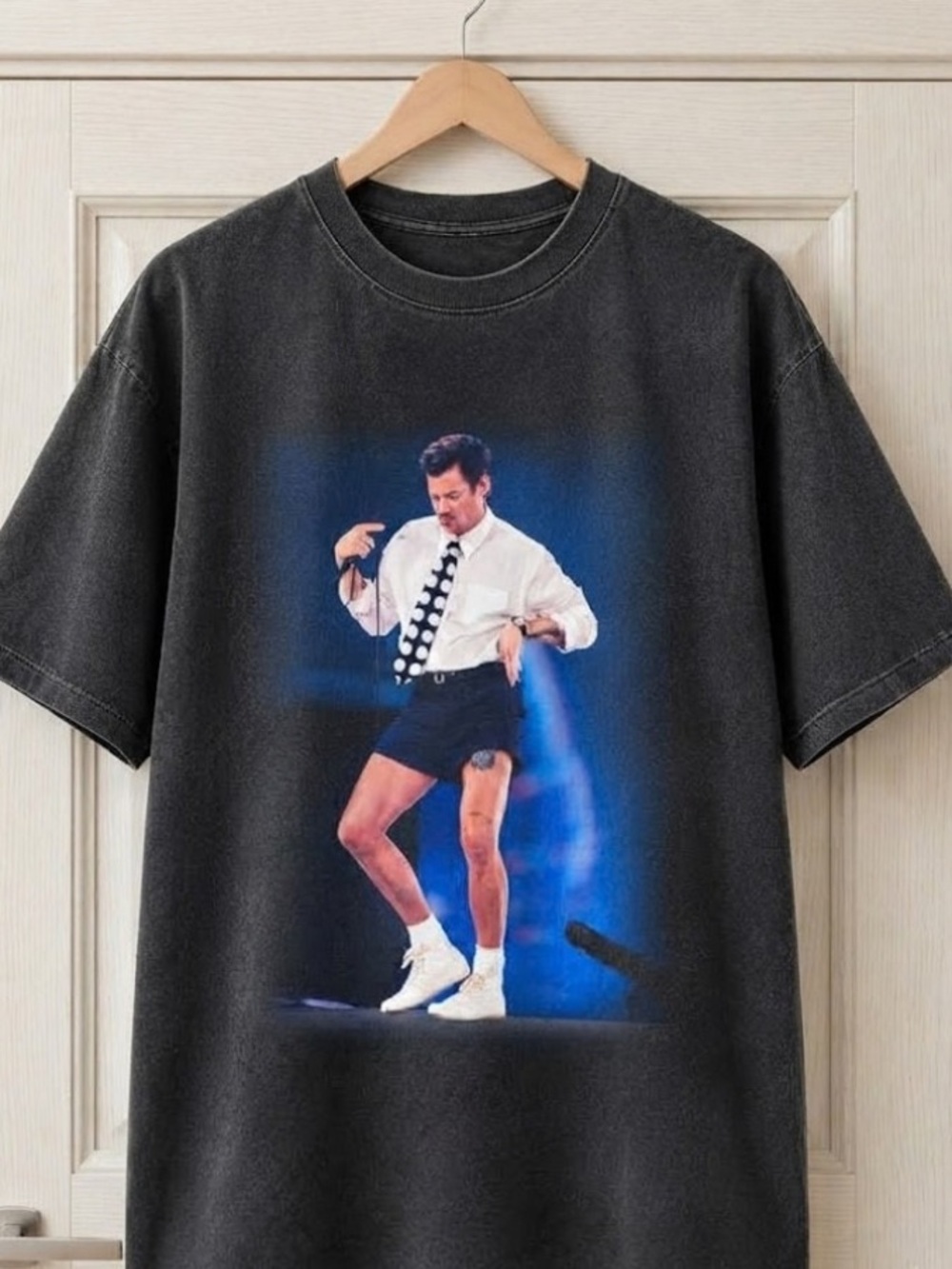 Comfort Colors Harry Styles Concert Tour Music Vintage Black T-Shirt